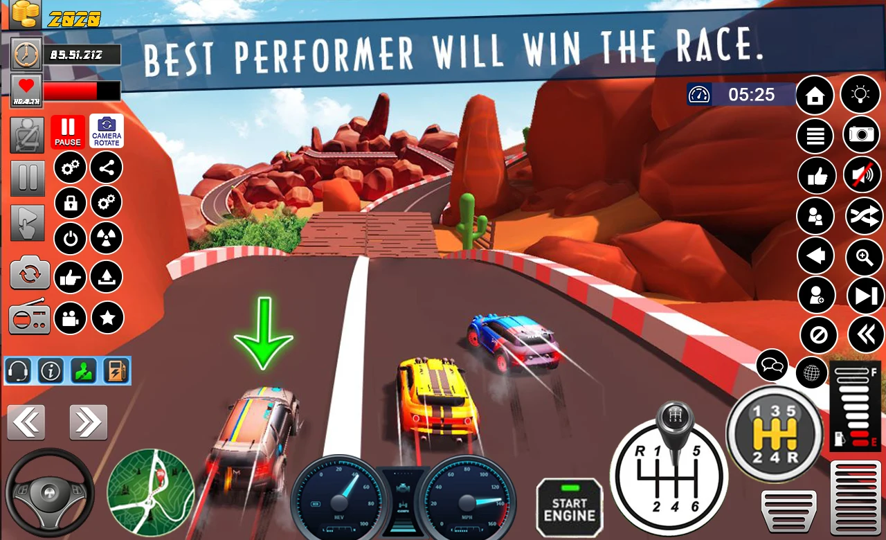 Mini Adventure Car Racing Game screenshot